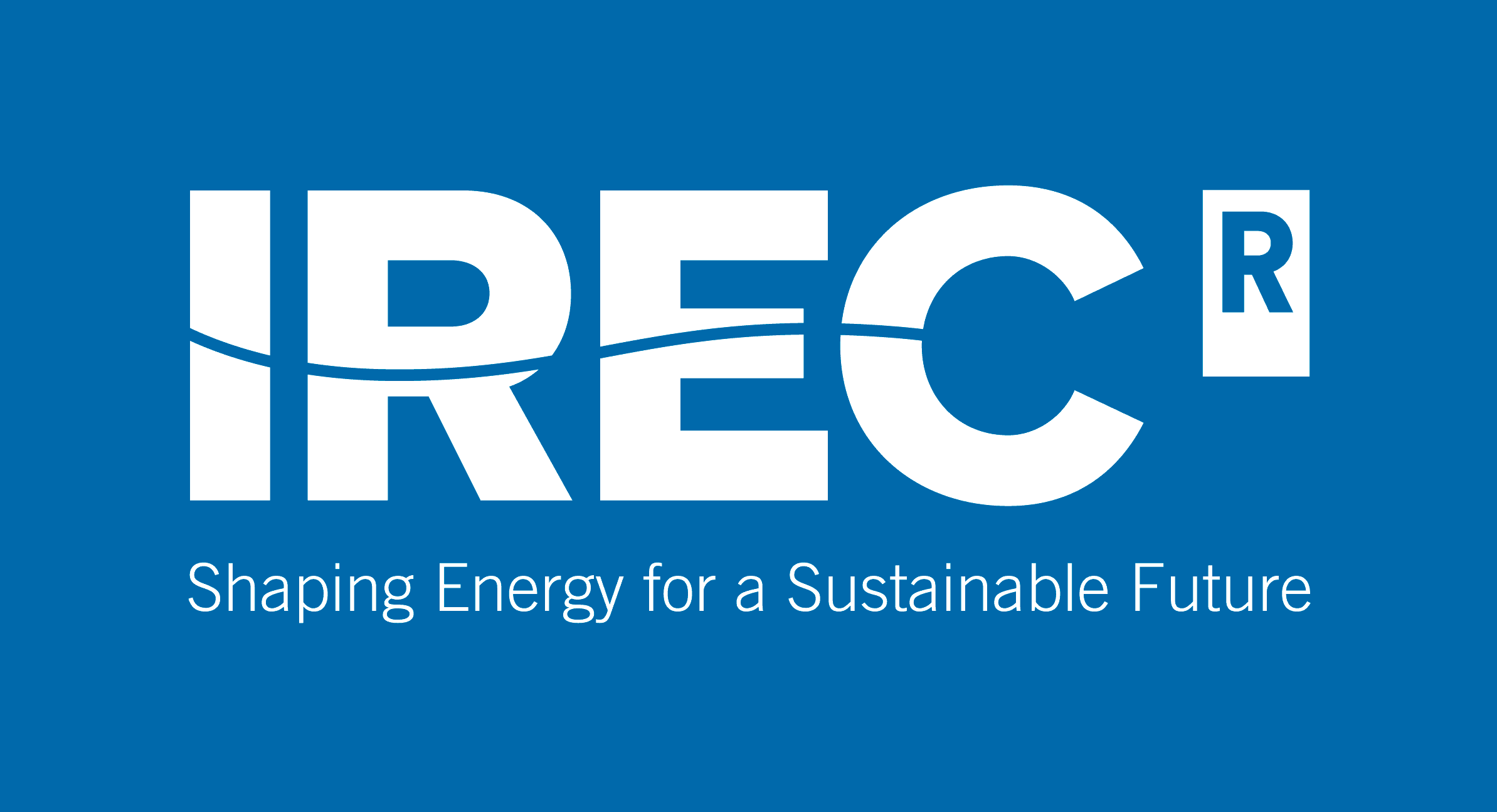 IREC logo with the slogan 'Shaping Energy for a Sustainable Future', representing the Catalonia Institute for Energy Research and its commitment to renewable energy innovation and sustainability.