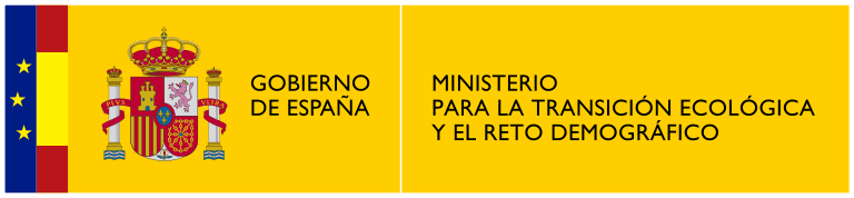 Official logo of the Ministry for the Ecological Transition and the Demographic Challenge, Government of Spain.