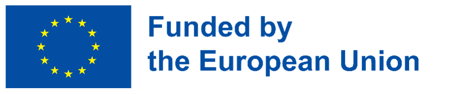 European Union logo with the text “Funded by the European Union”.