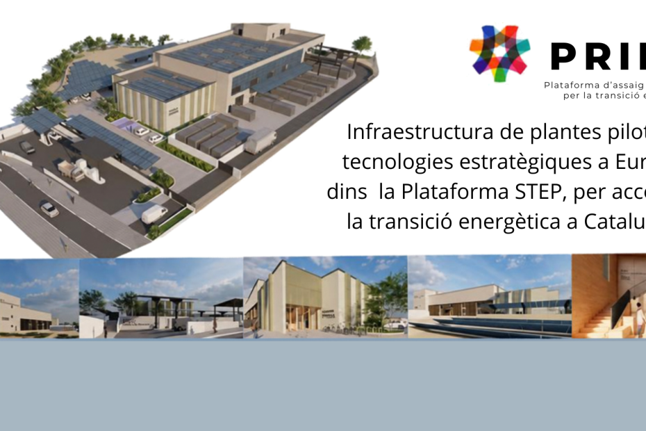 Architectural rendering of the future PRIMA platform in Gurb, Osona